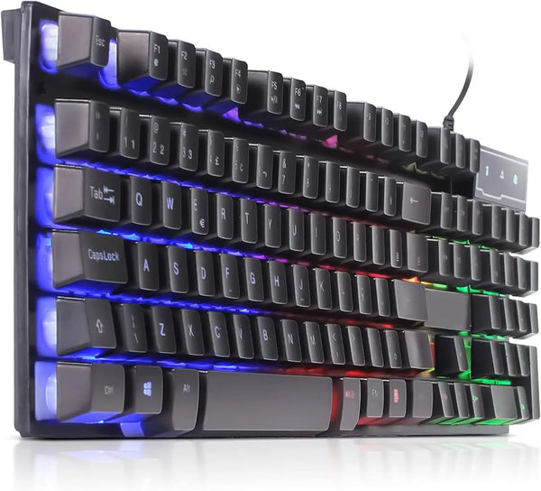 Gamer Keyboard Semi  Mecânico LED  Luminoso ABNT2 Brazil KP-2043/A