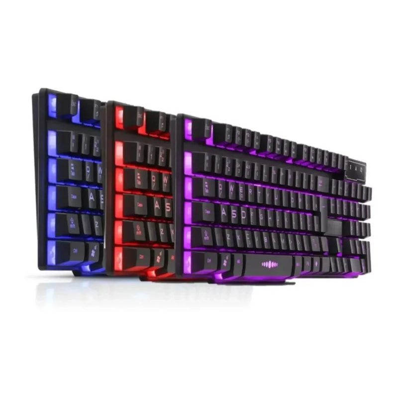 Gamer Keyboard Semi  Mecânico LED  Luminoso ABNT2 Brazil KP-2043/A